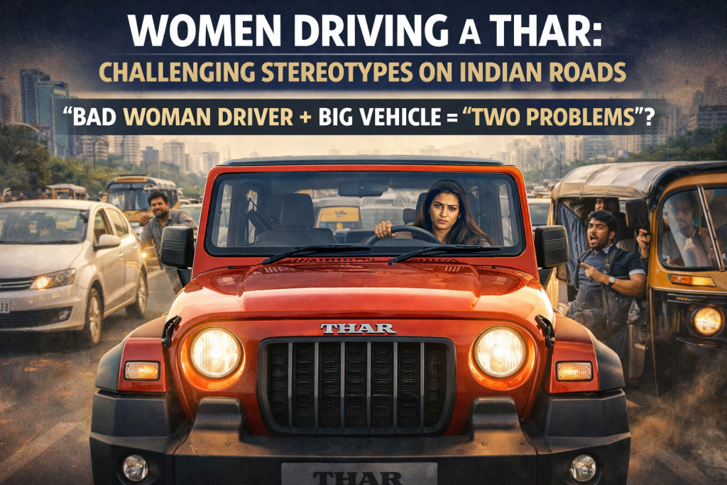 Women Drivers and Bias: Breaking Stereotypes on Indian Roads Women Drivers and Bias: Breaking Stereotypes on Indian Roads