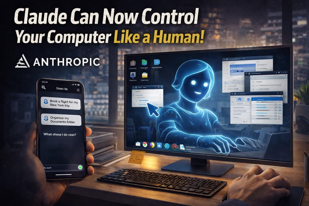Claude Can Now Control Your Computer – What It Means for Users Claude Can Now Control Your Computer – What It Means for Users