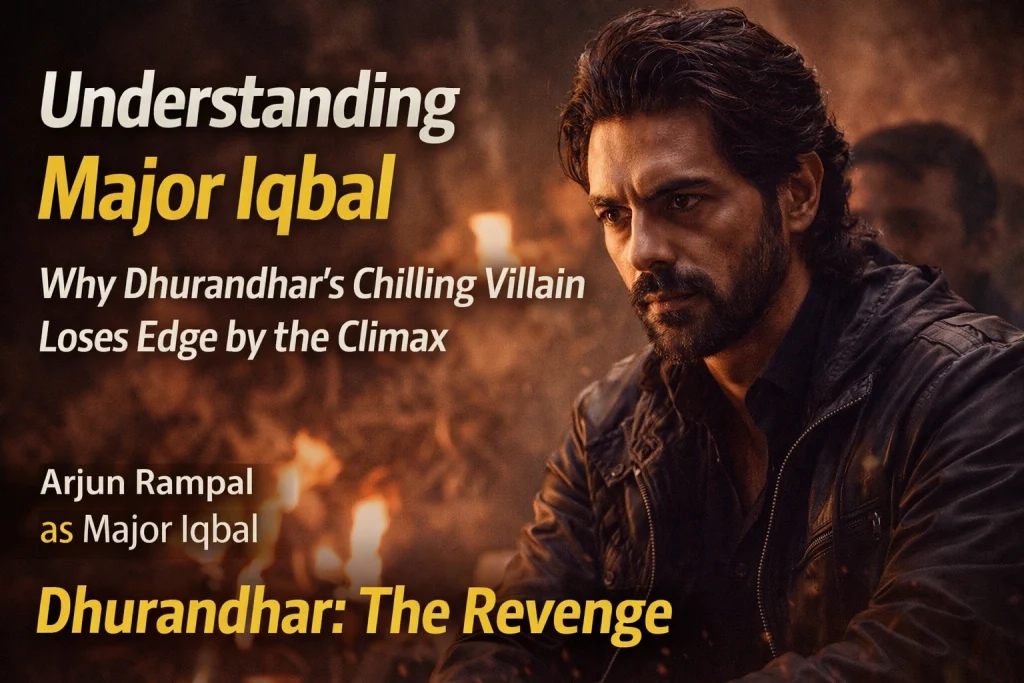 Arjun Rampal as Major Iqbal: Why Dhurandhar’s Villain Loses Edge Arjun Rampal as Major Iqbal: Why Dhurandhar’s Villain Loses Edge